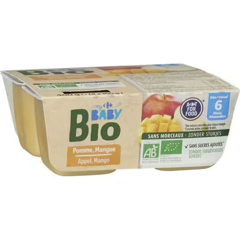 ORG APPLE MANGO COMPOTE 100G (#118325)