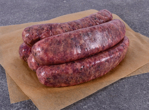 ORGANIC BEEF HERB GARLIC SAUSAGE 100G (#120705)