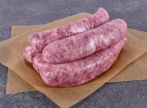 FREE RANGE IRISH PORK SAUSAGE 100G (#120704)