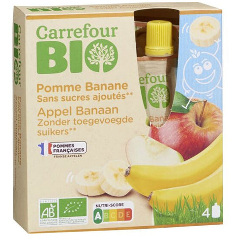 ORG APP BANA WITHTAD SUGAR POUCH 90G (#115006)