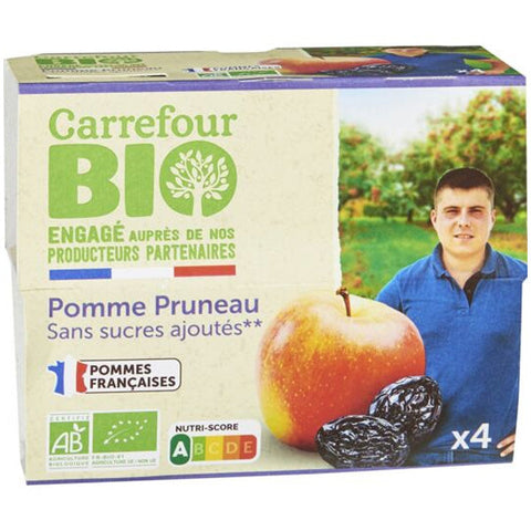 ORGANIC APPLE PRUNE DESSERT 100G (#115036)