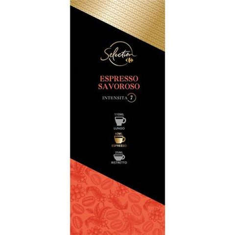 SAVOROSO ESPRESSO COFFEE CAPSULES 40PC (#118103)