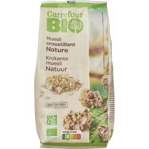 ORG CRUNCHY MUESLI 500G (#118293)
