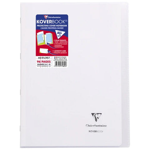 NOTEBOOK COVER WHITE SMALL SQUARES (#127991)