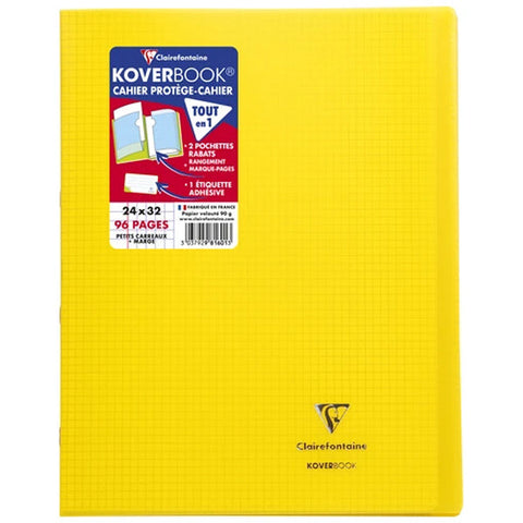 NOTEBOOK COVER YELLOW SMALL SQUARES (#122241)