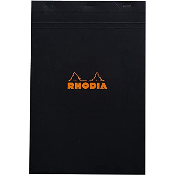 NOTEBOOK BLACK SMALL SQUARES A4 (