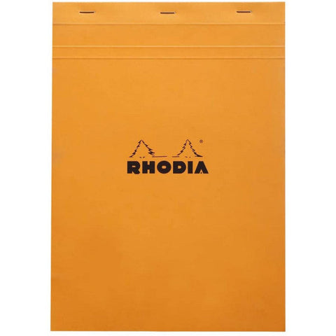 NOTEBOOK ORANGE SMALL SQUARES A4 (#122334)