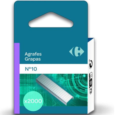 BOX OF 2000 STAPLES REFILL N10 2000PC (#119911)