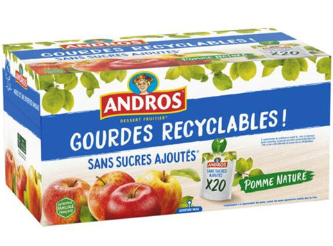 APPLESAUCE GOURDS NO ADDED SUGAR 90G (#127643)