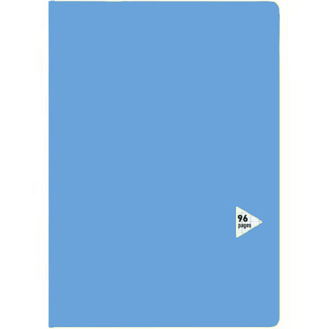 STAPLED WRITING BOOK BLUE A4 (#122357)