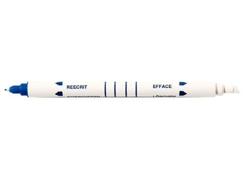 ERASER WITH CHISEL AND BLUE INK (#126374)