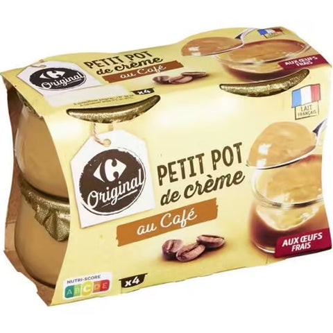 COFFEE CREAM POTS DESSERT 100G (#116845)
