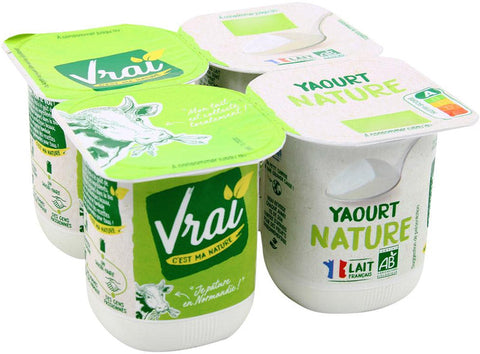 ORGANIC PLAIN YOGURT 125G (#114584)