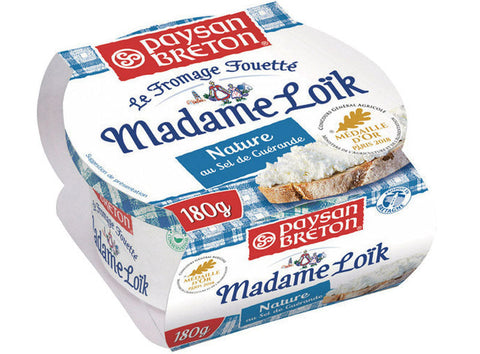 PLAIN WHIPPED CREAM CHEESE 180G (#114601)