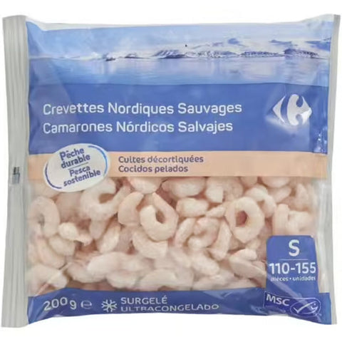 WILD NORDIC SHRIMPS PEELED 200G (#120122)