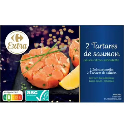 SALMON TARTAR LEMON CHIVE SAUCE 70G (#120154)