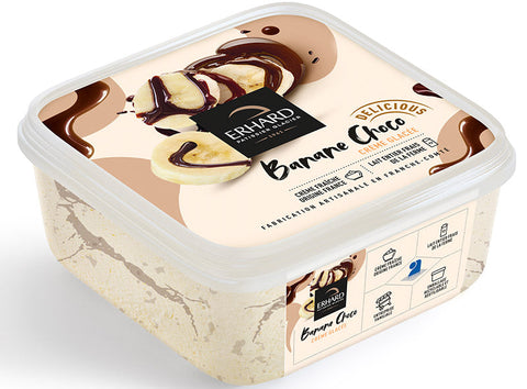BANANA CHOCOLATE ICE CREAM 450G (#121973)