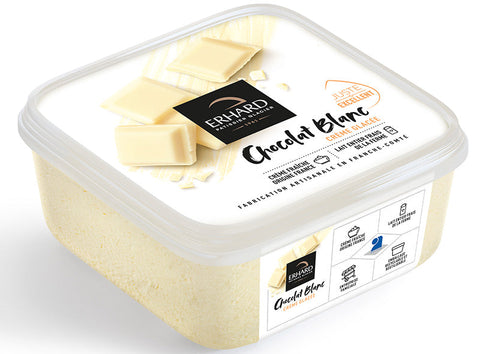 WHITE CHOCOLATE ICE CREAM 450G (#122021)