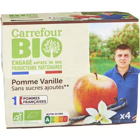 ORGANIC APPLE VANILLA DESSERT 100G (#115025)