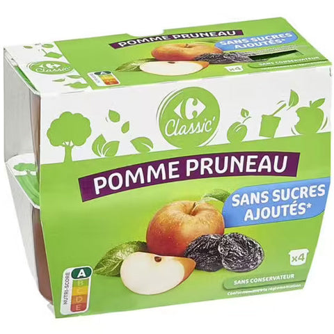 APP PRUNE DESS WITHT ADDED SUGAR 100G (#115035)