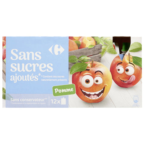 APPLESAUCE W/O ADDED SUGAR POUCH 90G (#115008)