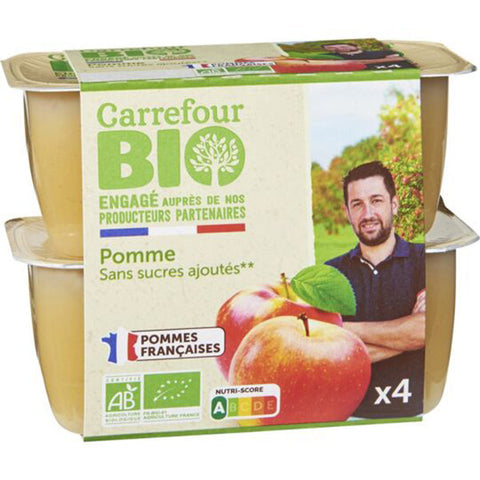 ORG APP SAUCE DESS W/O ADD SUGAR 100G (#115019)