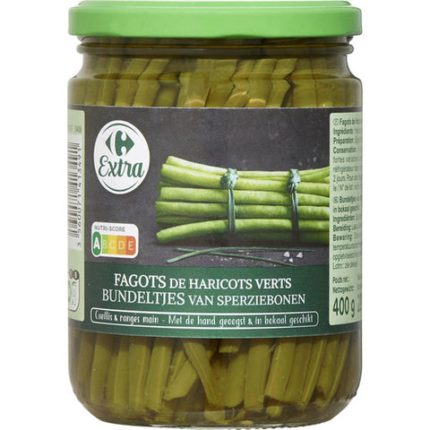 EXTRA FINE GREEN BEANS FAGOTS 400G (#115970)