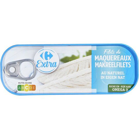 PLAIN MACKEREL FILLETS 176G (#117098)
