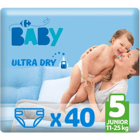 JUNIOR DIAPERS 12-20KG 39PC (#118383)