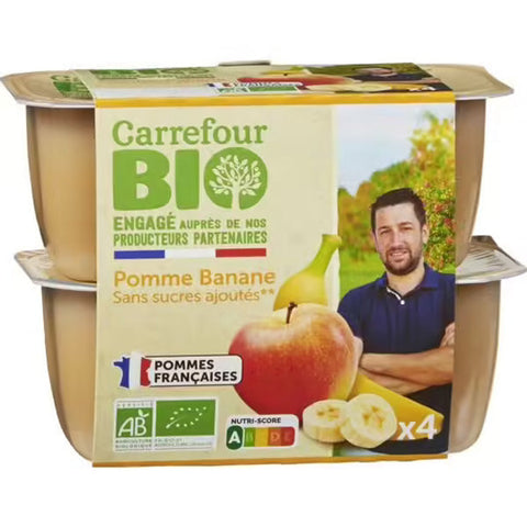 ORG APP BANA DESS WITHT AD SUGAR 100G (#115032)