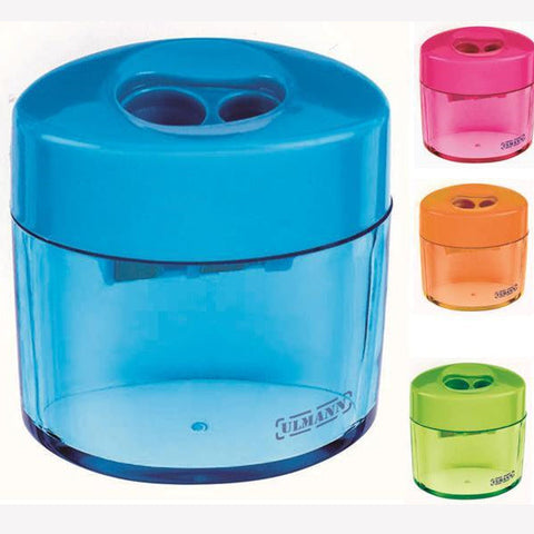 2-HOLE PENCIL SHARPENER ASSORTED (#122223)