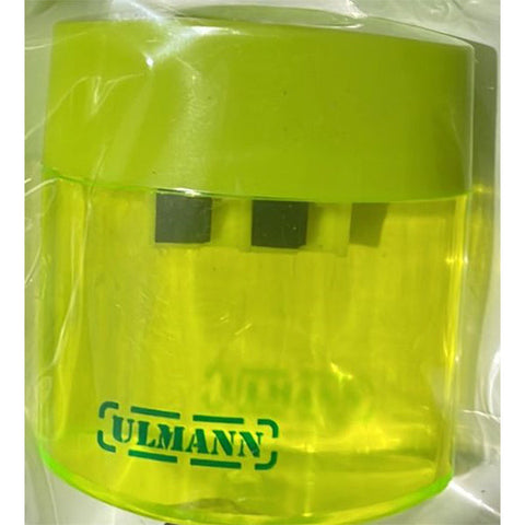 GREEN 2 HOLE PENCIL SHARPENER (#122420)