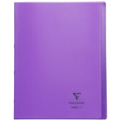 NOTEBOOK COVER PURPLE SMALL SQUARES (#122239)