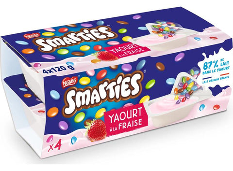 SMARTIES STRAW DRINK YOGURT 120G (#114687)