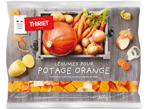 VEGETABLE MIX FOR ORANGE SOUP 600G 4 PORTIONS (#113332)