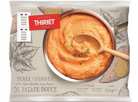 SEASONED SWEET POTATO PUREE 450G 3 PORTIONS (#113333)