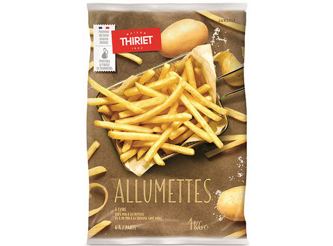 MATCHSTICK CUT POTATO FRIES 1KG 6-7 PORTIONS (#113335)