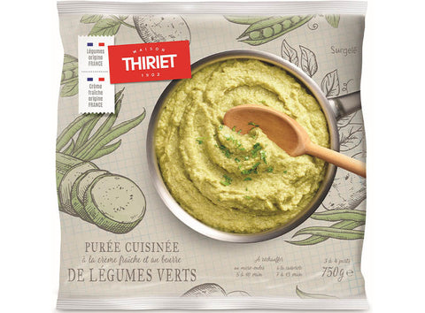 SEASONED GREEN VEGETABLE PUREE 750G 3-4 PORTIONS (#113336)
