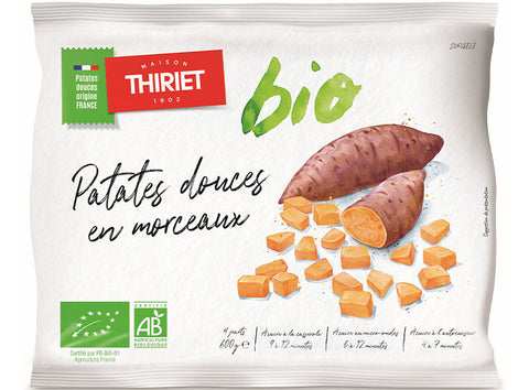 ORG DICED SWEET POTATO 600G 4 PORTIONS (#126584)