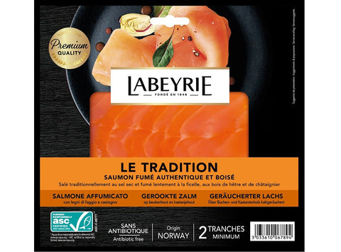 AUTHENTIC WOODY SMOKED SALMON 75G (#124216)