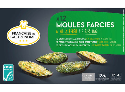 STUFFED MUSSELS GARLIC AND RIESLING 125G (#122249)