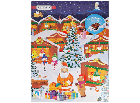 CHRISTMAS VILLAGE ADVENT CALENDAR 75G (#126791)