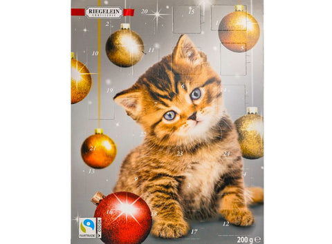 CHRISTMAS CAT ADVENT CALENDAR 200G (#126709)