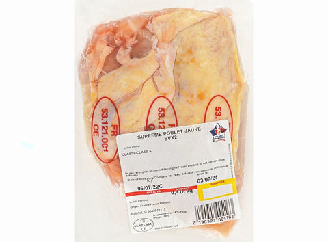 FRZ YELLOW CHICKEN BREAST SUPREME (2PC/PAC) (#108983)