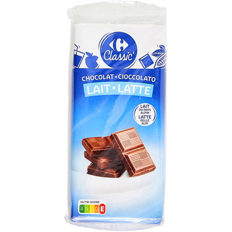 ALPINE MILK CHOCOLATE BAR 100G (#116637)