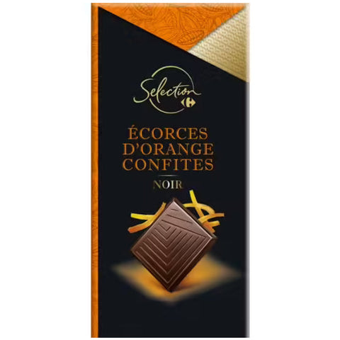 DARK CHOCOLATE WITH ORANGE 100G (#116631)