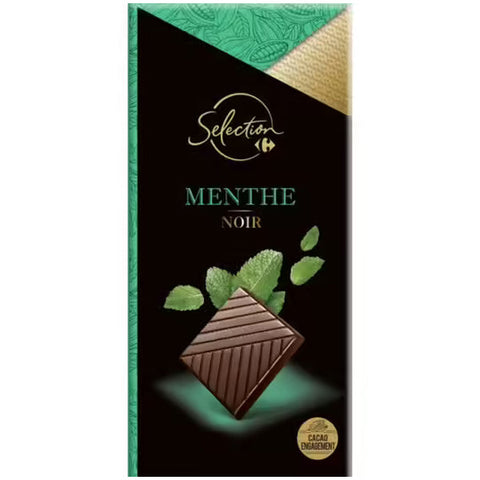 DARK CHOCOLATE WITH MINT 100G (#116630)