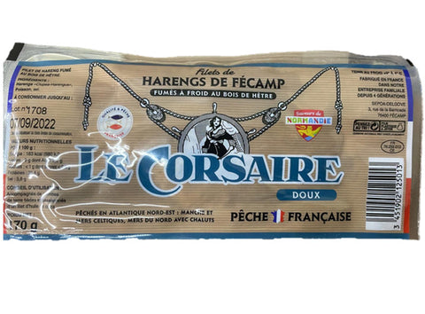 MILDLY SMOKED HERRING FILLETS 170G (#125718)