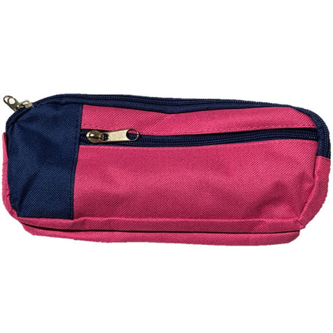 BICOLOR ZIP PENCIL CASE BLUE GREEN (#122277)