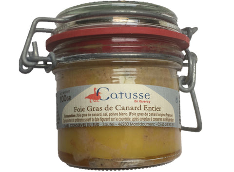 WHOLE DUCK FOIE GRAS 100G (#122440)